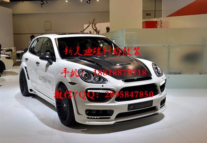 保時捷新卡宴 cayenne 958 德國 HAMANN雙面碳纖維機蓋 改裝包圍