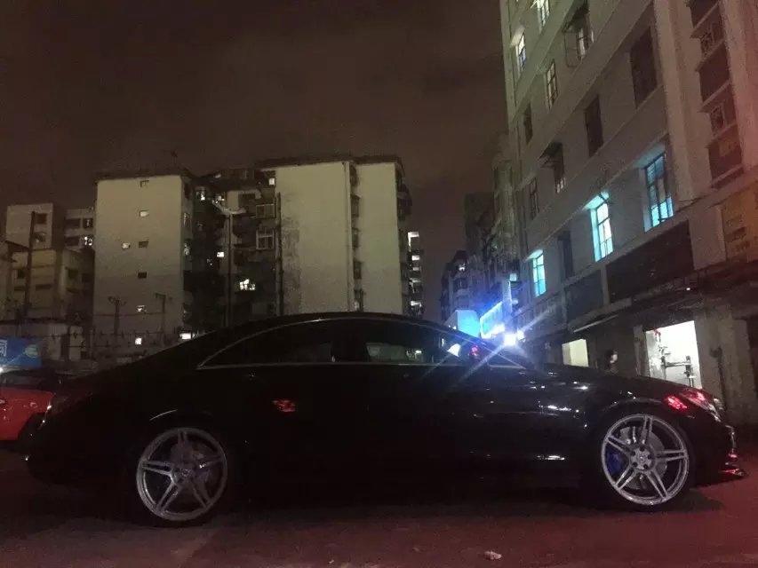 昨晚裝車：CLS、裝HRE．20寸 完美數(shù)據(jù)。