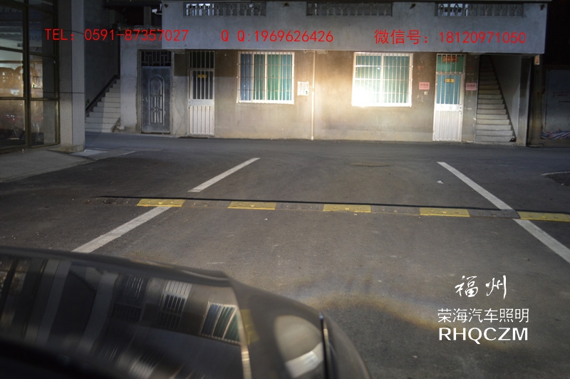 福州汽車大燈改裝 邁騰改裝歐標(biāo)Q5雙光透鏡 福州榮海照明