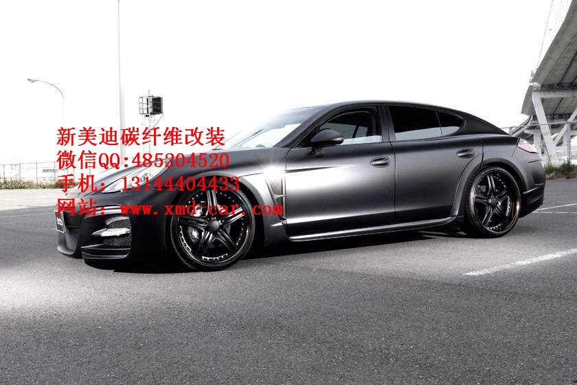 保時捷PORSCHE PANAMERA 970 MANSORY WALD 碳纖維 大包圍 排氣管 機蓋前后擾流板