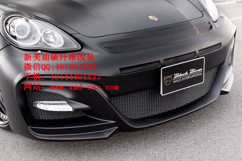 panamera 970 mansory wald 碳纖維 大包圍 排氣管 機蓋前後擾流板