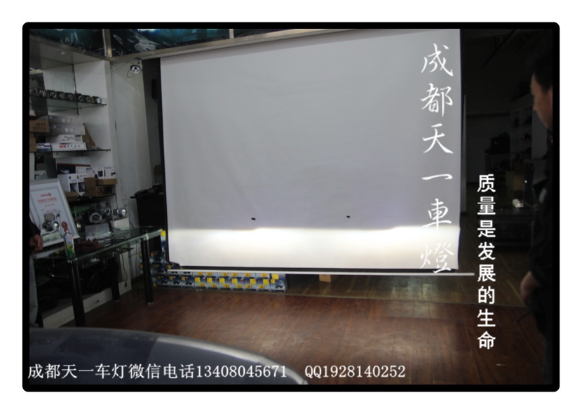 成都Polo改燈|成都大眾Polo車燈改裝氙氣燈雙光透鏡總成