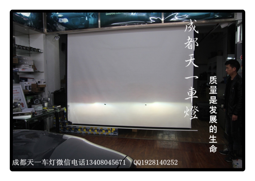 成都06款老寶馬X5改車燈|成都寶馬X5車燈改裝