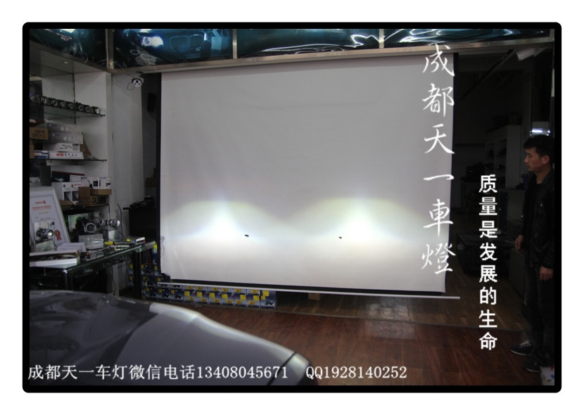成都06款老寶馬X5改車燈|成都寶馬X5車燈改裝