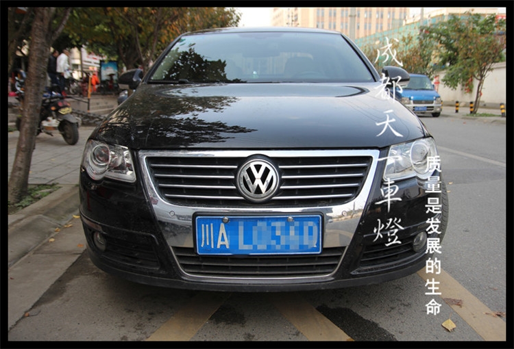 成都大眾邁騰改車燈|成都邁騰改燈|成都邁騰車燈改裝氙氣燈