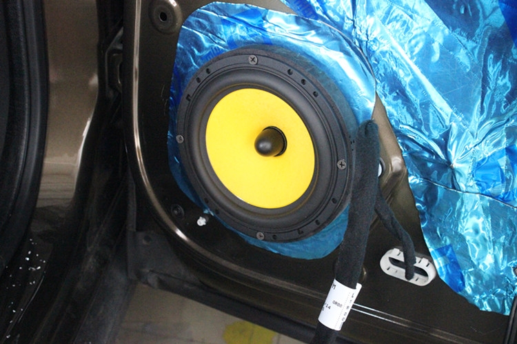 標(biāo)致3008汽車(chē)音響改裝 惠威D620同軸喇叭+惠威F160II+惠威X3功放