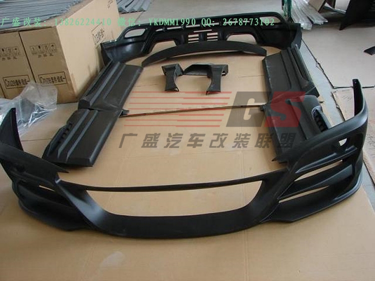 雷克薩斯RX270 RX450H R350改裝WALD小包圍大包圍PP尾翼排氣管