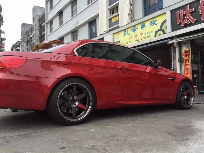 M3、裝全新19寸、TE37 SL