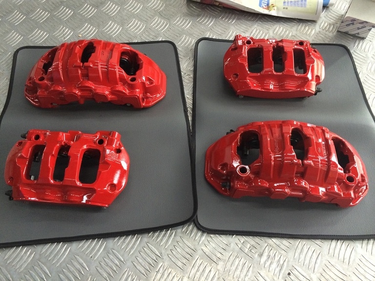 卡宴到店升級TURBO套件和REMUS遙控閥門排氣