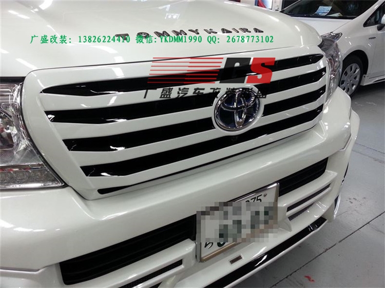 廣盛改裝日本正品狼炎ROWEN豐田TOYOTA蘭德酷路澤改裝大包圍尾翼