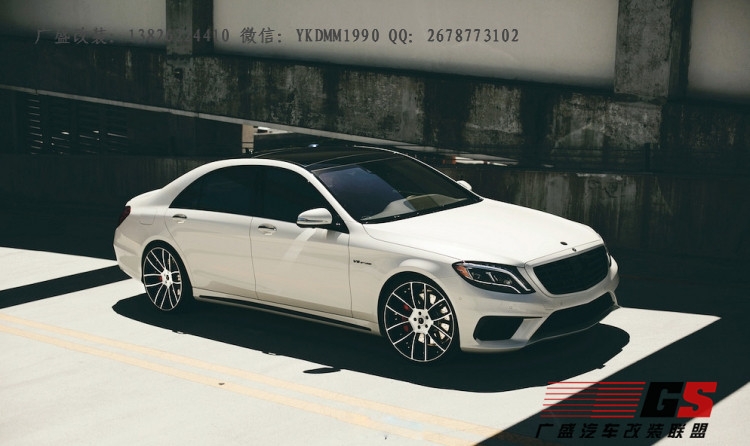奔馳S級W222 S400 S600改裝BRABUS巴博斯大包圍AMG碳纖維大包圍