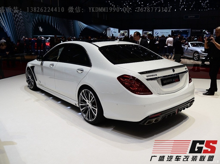 奔馳S級W222 S400 S600改裝BRABUS巴博斯大包圍AMG碳纖維大包圍