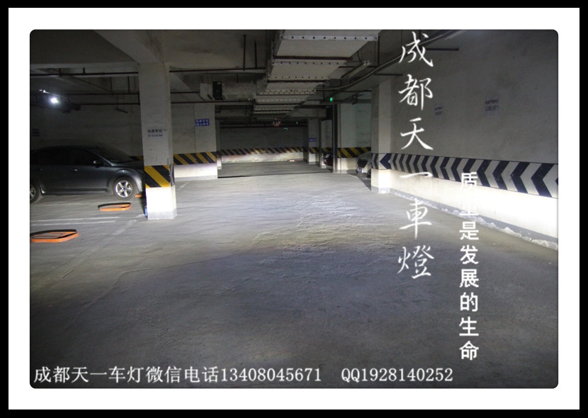 成都奧迪A8L改裝高配LED大燈總成