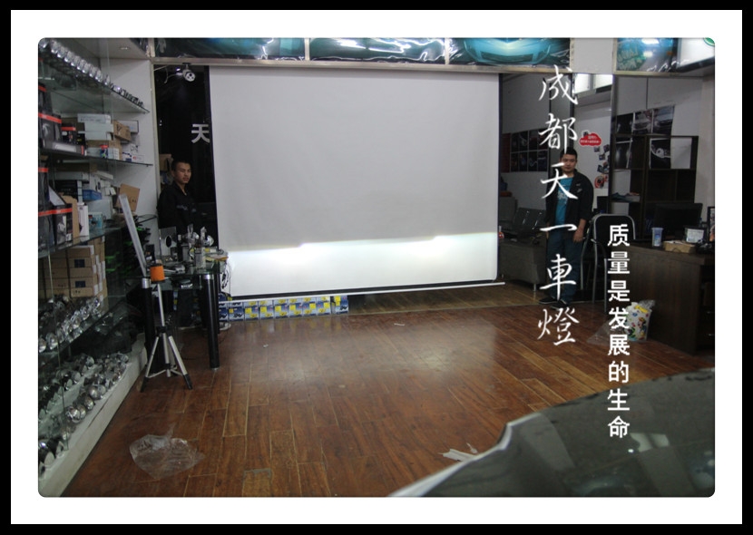 成都奔馳GLK改裝LED日行燈雙光透鏡日行燈總成|成都GLK改燈