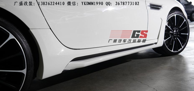 奔馳SLK200 SLK300 R172改裝WALD大包圍碳纖維尾翼后唇排氣管