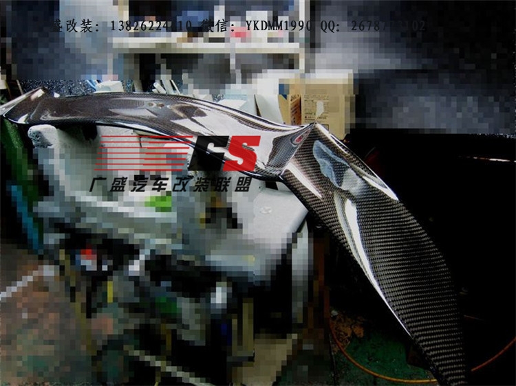 奧迪TT改裝ROWEN碳纖維尾翼奧迪TTS尾翼GT通用碳纖維尾翼奧迪尾翼