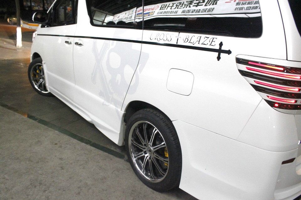 豐田埃爾法-剎車改裝 升級實例