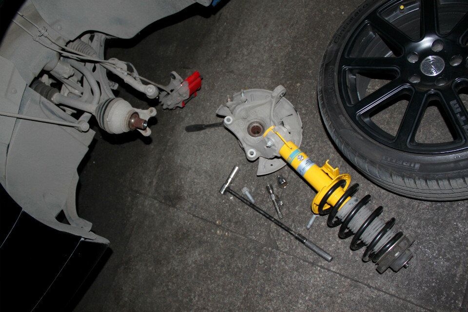 大眾邁騰bilstein-B12避震改裝