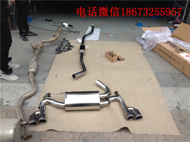 寶馬320I加裝M系包圍排氣，湖南長沙哪里有奧迪寶馬專改裝