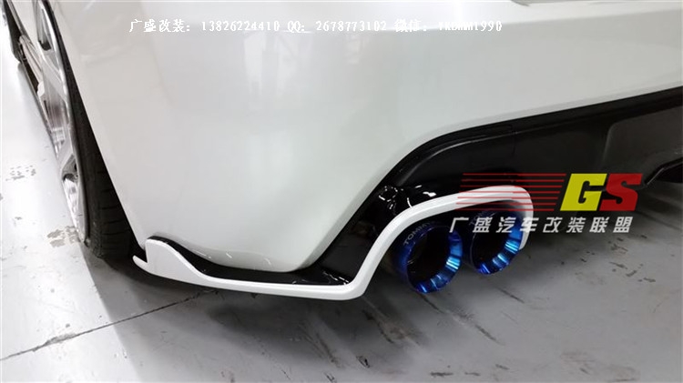 豐田GT86改裝碳纖維后唇后擾流前唇小包圍尾翼ROWEN款包圍葉子板