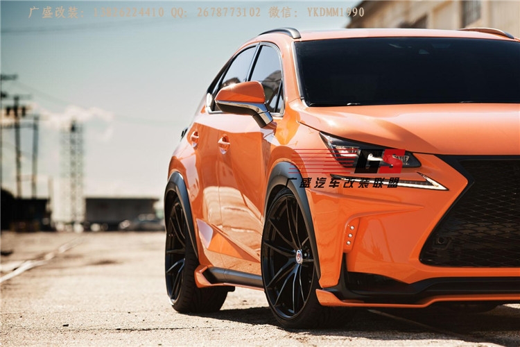 雷克薩斯NX200t NX300H改裝小包圍日本ARTISAN前唇 側(cè)裙后唇包圍