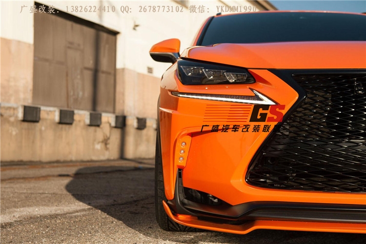 雷克薩斯NX200t NX300H改裝小包圍日本ARTISAN前唇 側(cè)裙后唇包圍