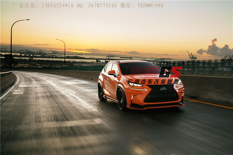 雷克薩斯NX200t NX300H改裝小包圍日本ARTISAN前唇 側(cè)裙后唇包圍