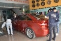 深圳龍華卡酷部落車身改色貼膜科魯茲電鍍拉斯003