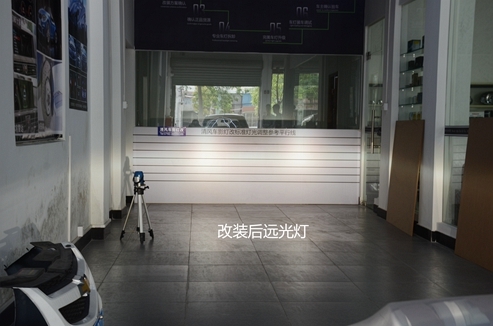 雪佛蘭賽歐車燈改裝升級(jí)Q5雙光透鏡——中山清風(fēng)車影燈改