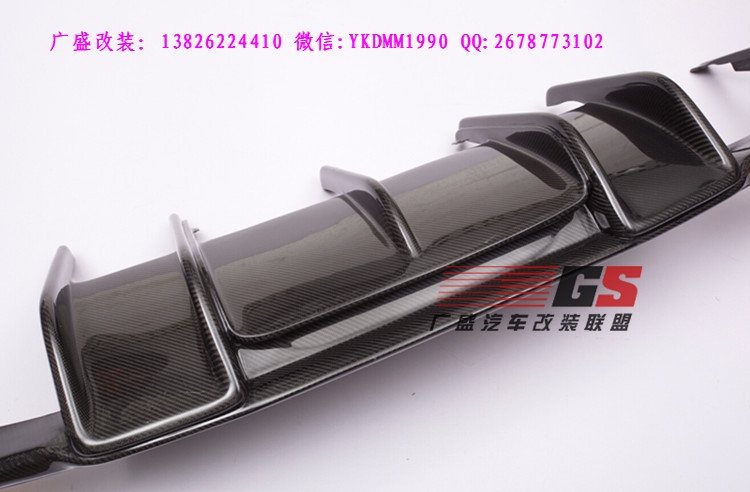 奔馳CLS300 CLS350 CLS60AMG改裝Renntech碳纖維后唇尾翼W218包圍
