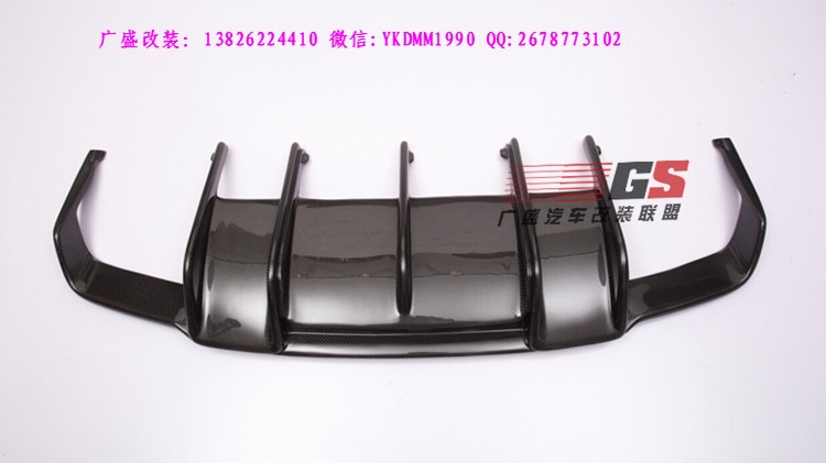 奔馳CLS300 CLS350 CLS60AMG改裝Renntech碳纖維后唇尾翼W218包圍