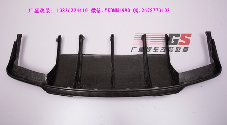奔馳CLS300 CLS350 CLS60AMG改裝Renntech碳纖維后唇尾翼W218包圍