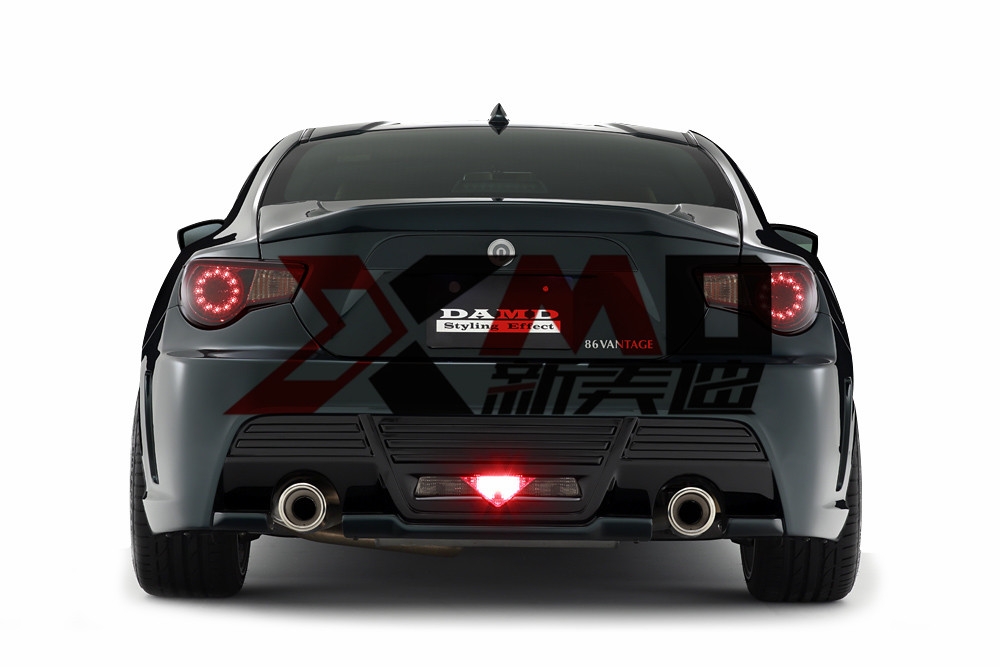 豐田GT86 斯巴魯BRZ 改裝DAMD款馬丁款大包圍碳纖維尾翼排氣管