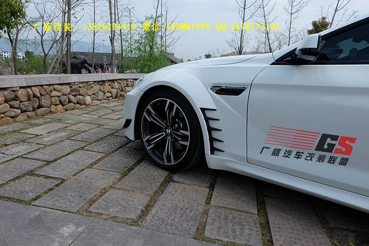 寶馬6系640i 650i F12 F13 F06改裝prior-design碳纖維機(jī)蓋大包圍