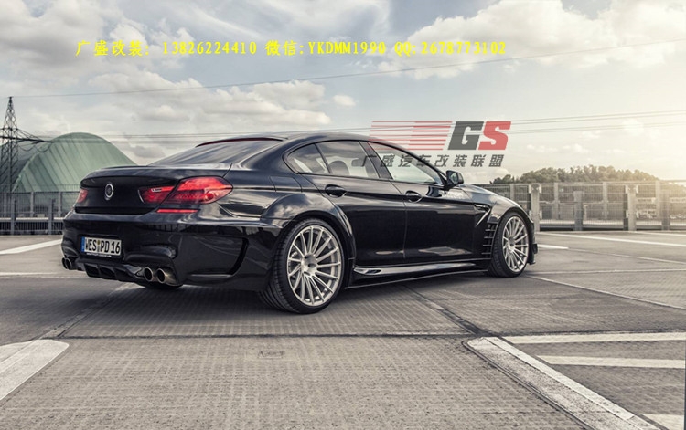 寶馬6系640i 650i F12 F13 F06改裝prior-design碳纖維機(jī)蓋大包圍