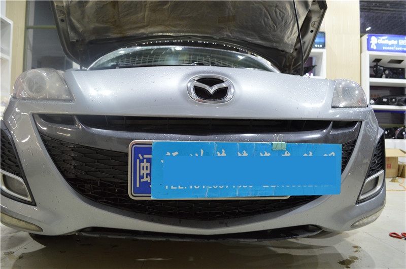 福州專業(yè)改燈店 馬自達(dá)3車燈升級海拉五雙光透鏡