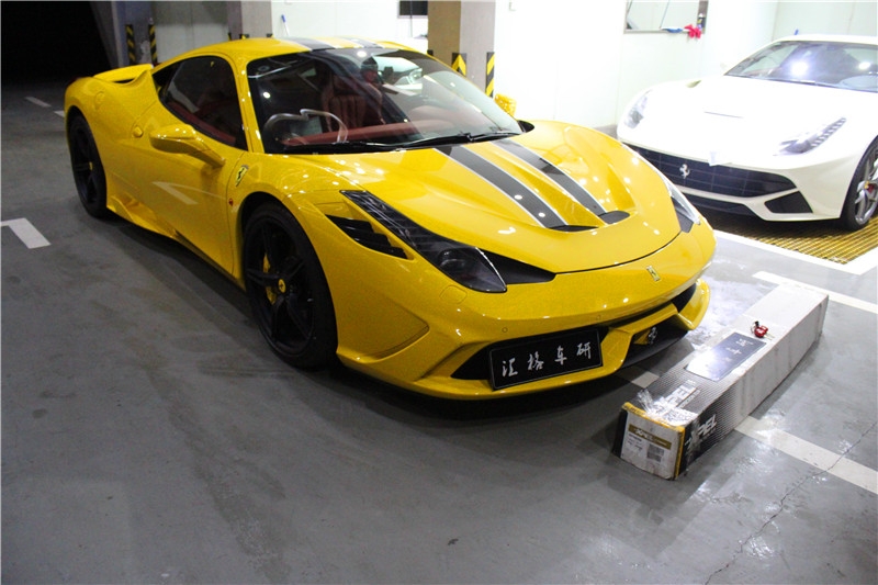 長沙xpel透明膜施工店 全車XPEL透明膜 法拉利458全車貼XPEL透明