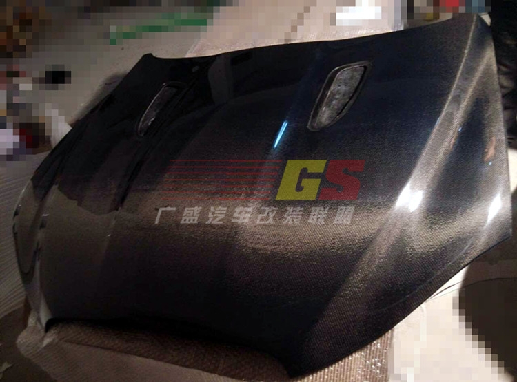 捷豹XF改裝碳纖維機蓋 風(fēng)口XFRS大包圍碳纖維機蓋前唇后唇尾翼