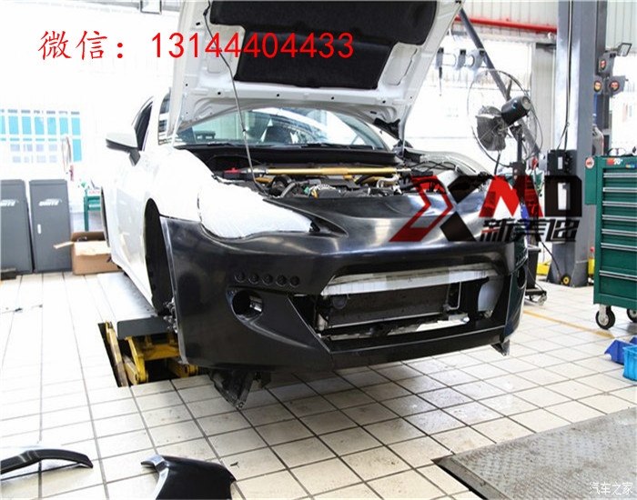 GT86 BRZ改裝Greddy X Rocket bunny二代寬體大包圍機(jī)蓋前唇后