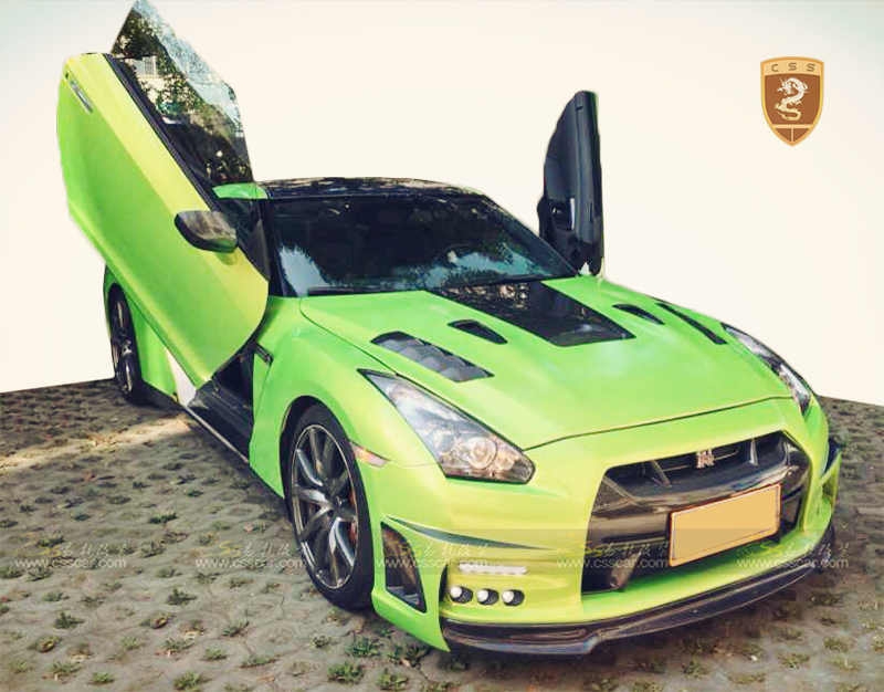 日產(chǎn)GTR改wald包圍 尾翼 輪轂