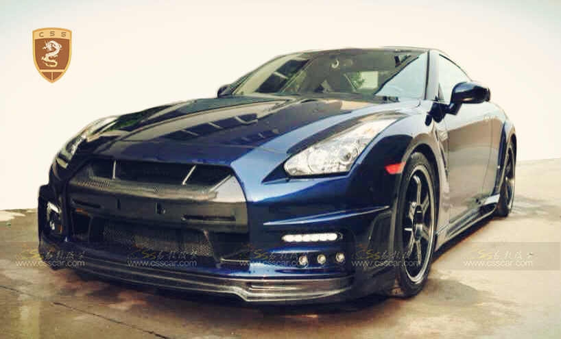 日產(chǎn)GTR改wald包圍 尾翼 輪轂