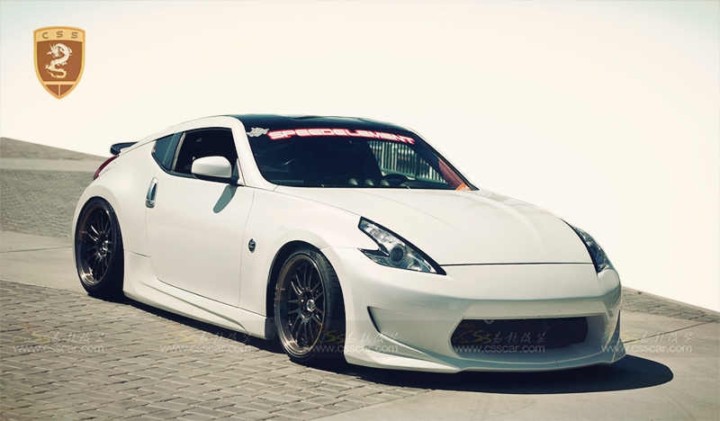 日產(chǎn)370Z改amuse包圍輪轂  尾翼