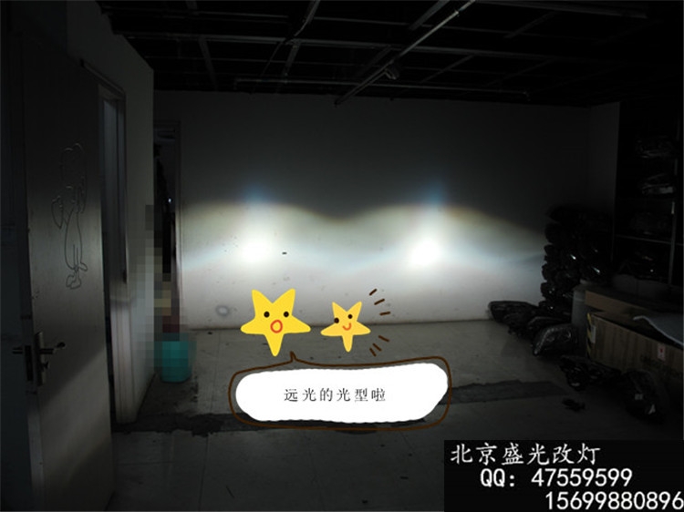 北京改燈-寶馬X5改海拉三4透鏡-北京盛光改燈北京專業(yè)改氙燈