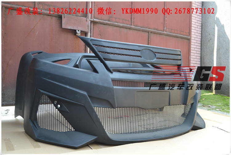 豐田VELLFIRE/Alphard埃爾法改裝WALD大包圍中網(wǎng)尾翼排氣管小包圍