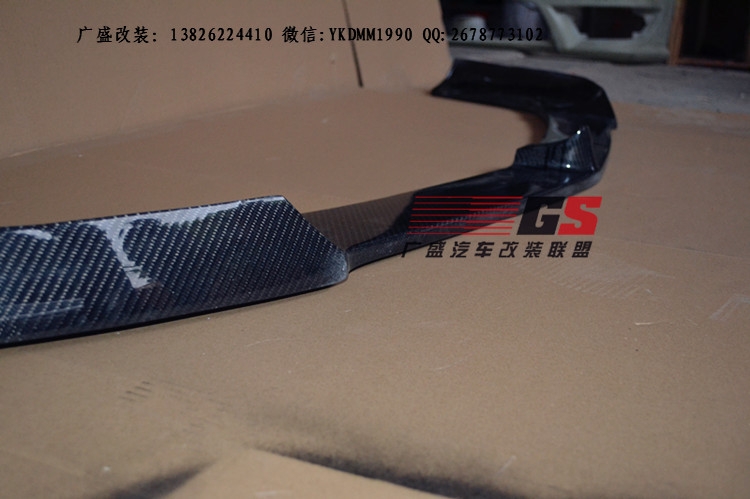 奔馳CLS300 CLS350改裝碳纖維前唇小包圍 W218碳纖維前唇機蓋尾翼