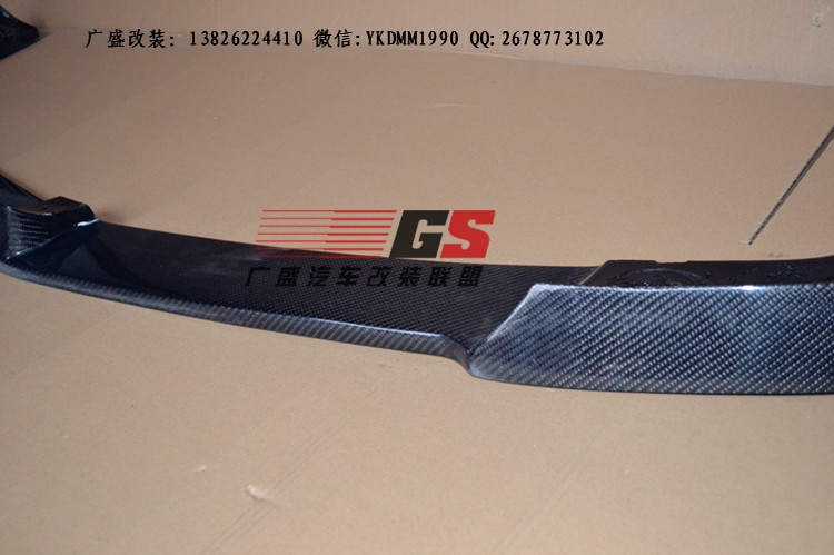 奔馳CLS300 CLS350改裝碳纖維前唇小包圍 W218碳纖維前唇機蓋尾翼