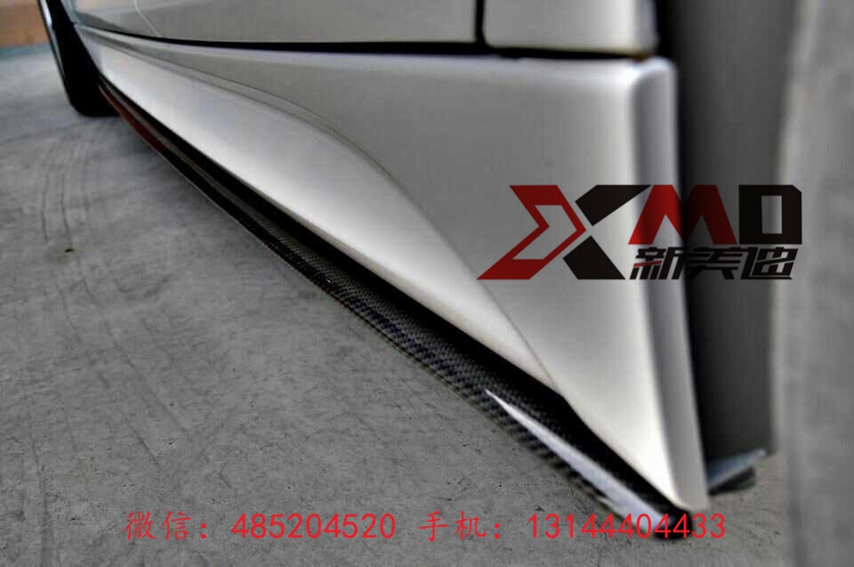 BMW寶馬F30F35新3系 M-TECH側裙M Performance款碳纖維側定風翼