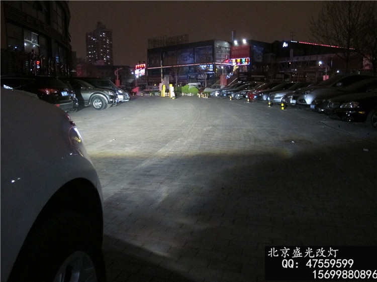 福特銳界改海拉三雙光透鏡北京專業(yè)改氙燈北京盛光改燈