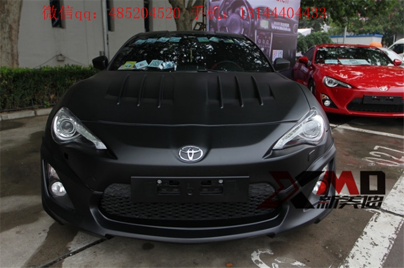 豐田GT86 斯巴魯BRZ WALD款碳纖維機(jī)蓋 GT86 BRZ 改裝包圍排氣管