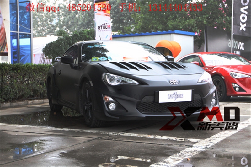 豐田GT86 斯巴魯BRZ WALD款碳纖維機(jī)蓋 GT86 BRZ 改裝包圍排氣管